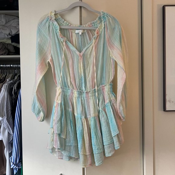 LoveShackFancy, Size XS, Banou Mini Dress (Multicolored) - Picture 4 of 4